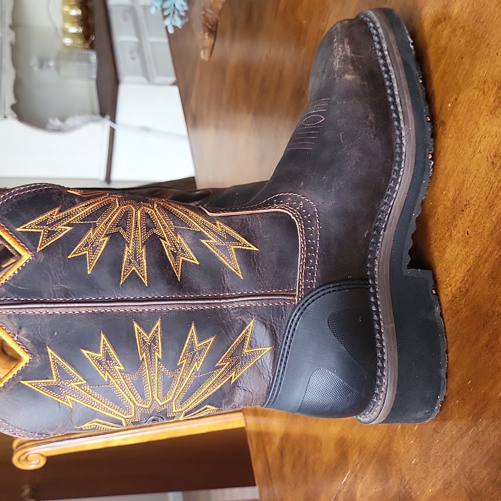 Justin work boots - Picture 4 of 7